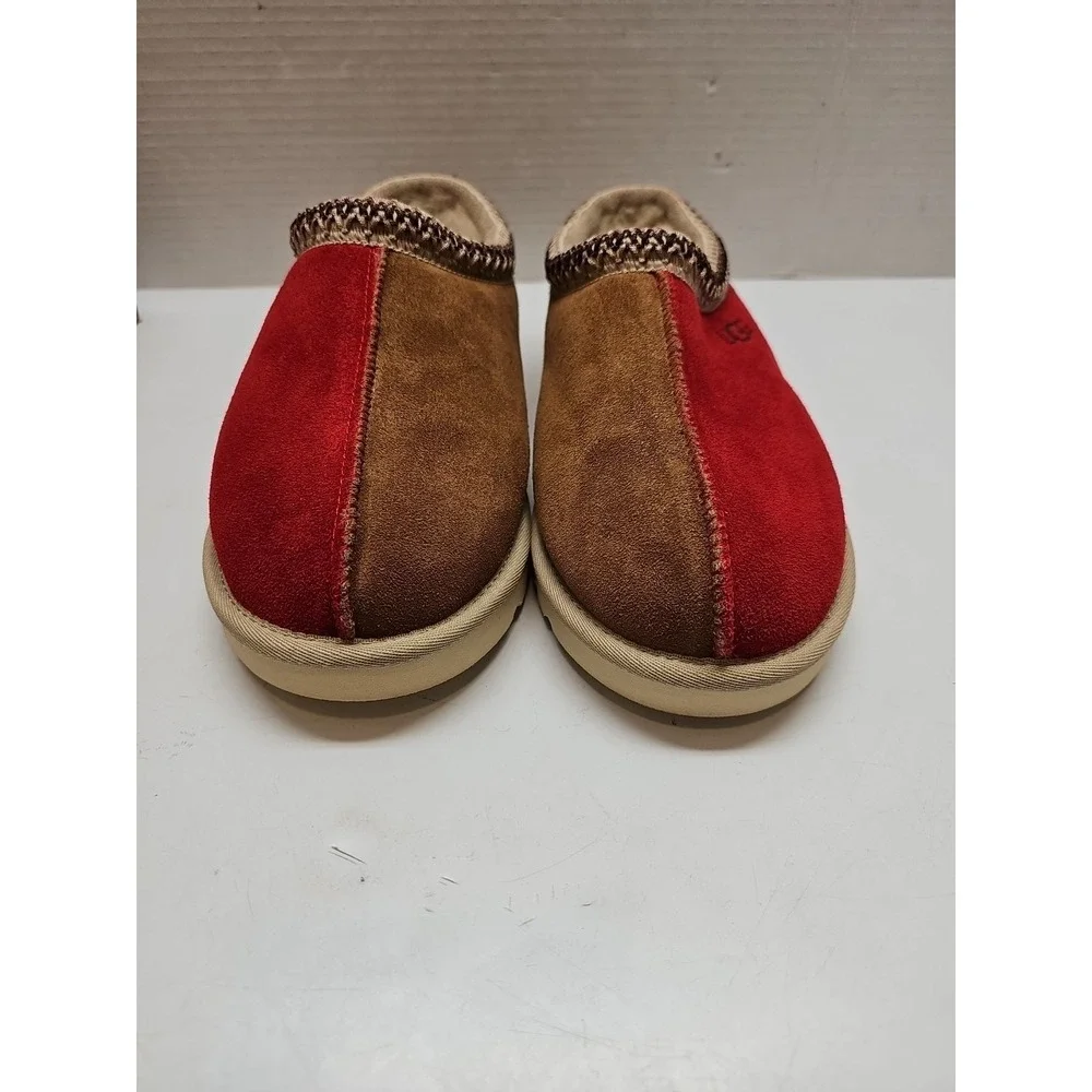 UGG Men's  Rare Tasman Chestnut and Samba Red size 10